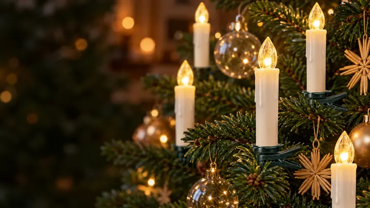Kabellose LED Christbaumkerzen