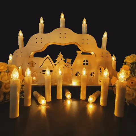 Christmas Tree Candle Lights, Pack of 10 (FP-01) – view 2