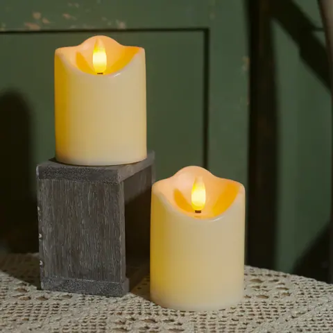 Flameless Candles Flickering Battery Operated Candles 3D Flame LED Candles (TH-10) – view 6