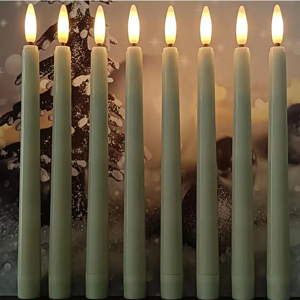 Battery LED Taper Candle for Christmas Tables (FP-21)