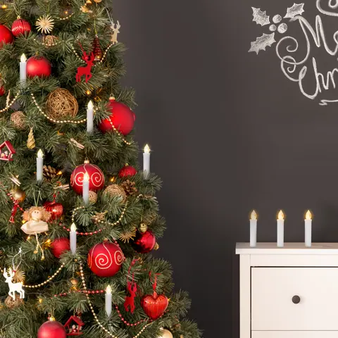 Crystal Sphere LED Christmas Candle Lights, 30 Pieces (FP-02) – view 6