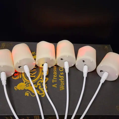 6 Pcs LED Tea Light Candles with Remote Timer Dimmable Flicker Home Christmas (TH06-6) – view 5