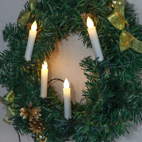 Battery Operated LED Christmas Tree Decoration Candle Lights String Flameless (FP-03) – view 4