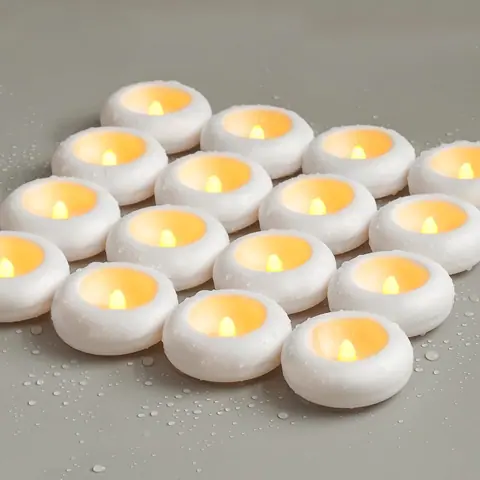 Plastic Water Activated Floating Candles (JS-W16) – view 3
