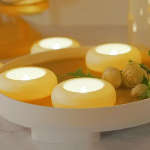 Plastic Water Activated Floating Candles (JS-W16) – view 4