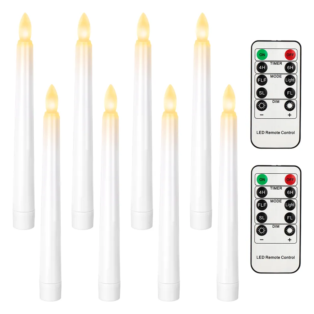 10-key Remote LED Window Taper Candle (FP-20)
