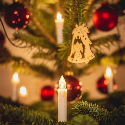 Clip-On Christmas Tree Candle Lights with Remote (FP-01)