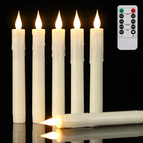 Battery LED Taper Candle for Dinner Tables (OM-17)