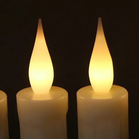 Battery LED Taper Candle for Dinner Tables (OM-17) – view 5