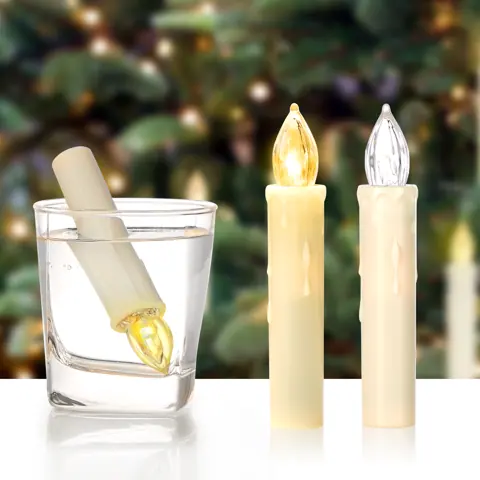 Clip-On Christmas Tree LED Candles with Remote Timer (FP-02) – view 6
