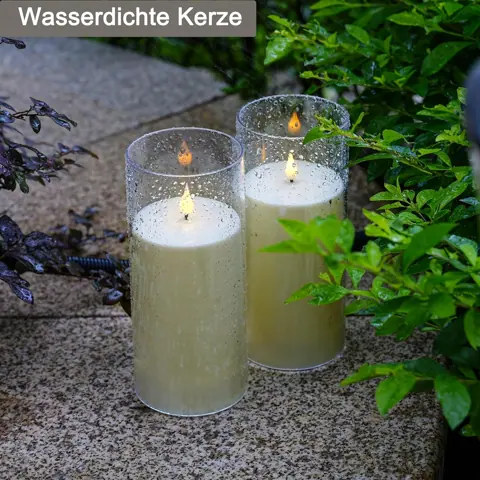 Garden Patio Yard Decor IP65 Waterproof Flickering Flame Remote Timer For (JS-W2) – view 5