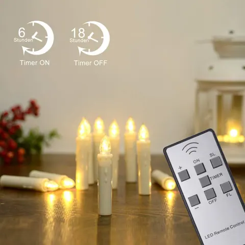LED Christmas Tree Candle Light (FP-01) – view 2