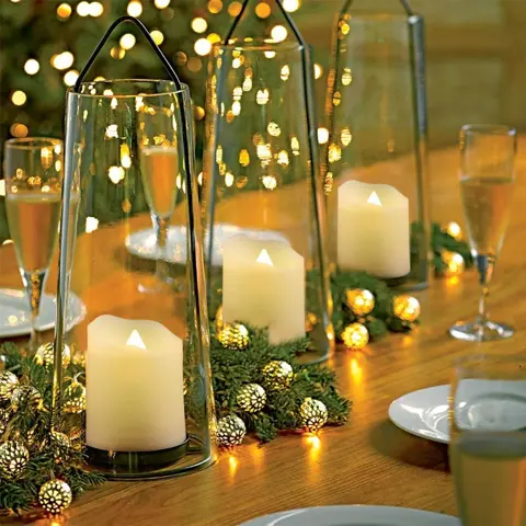 9 Pack Realistic and Bright Flickering Bulb Timer Flameless LED Tea Light (TH-01) – view 5