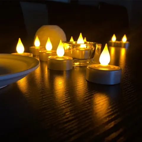 Mini LED Tea Light for Bulk Event Orders (TH-03) – view 2
